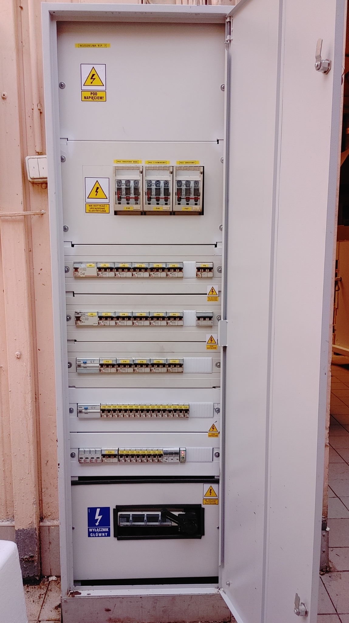 Modernizacja rozdzielnicy elektrycznej