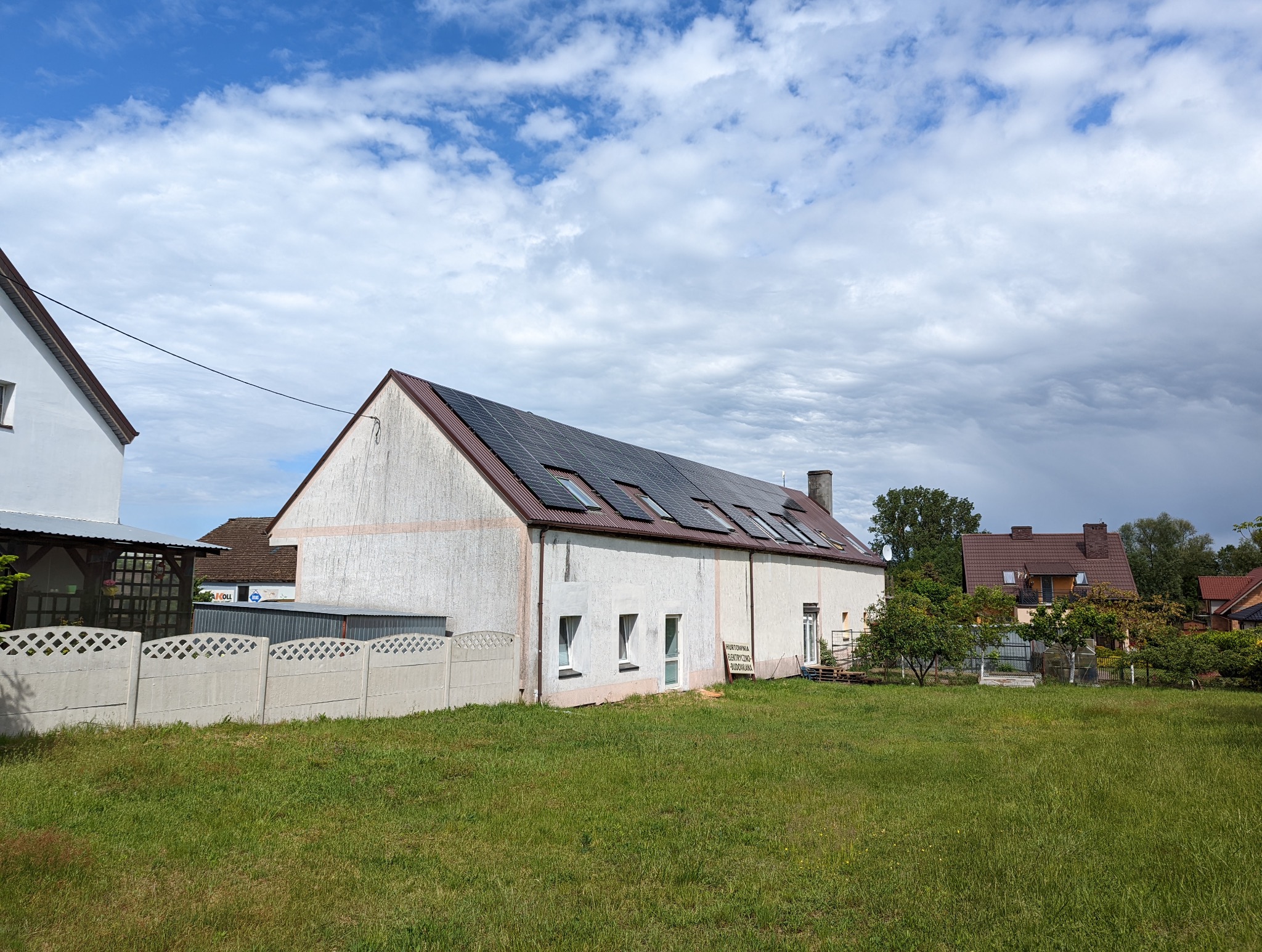 Instalacja fotowoltaiczna dachowa 23kW