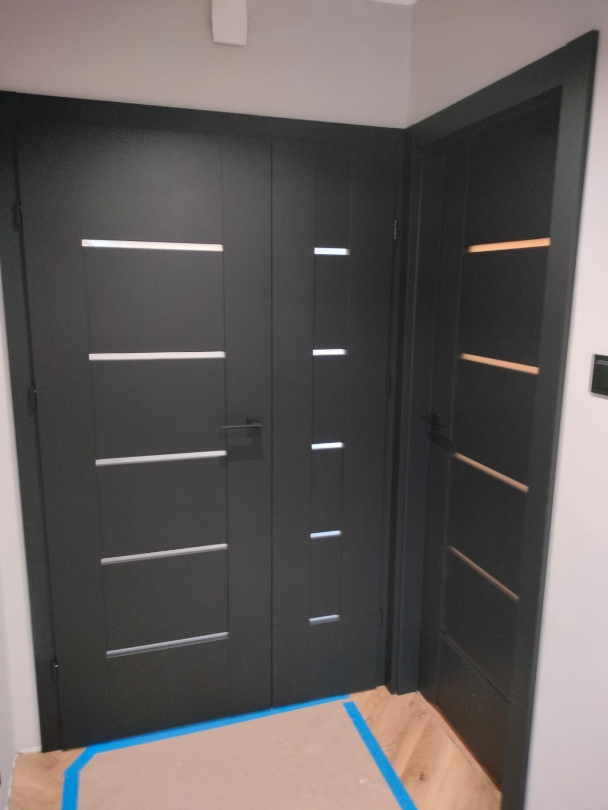 Drzwi DRE Auri 0 Kolor czarny mat