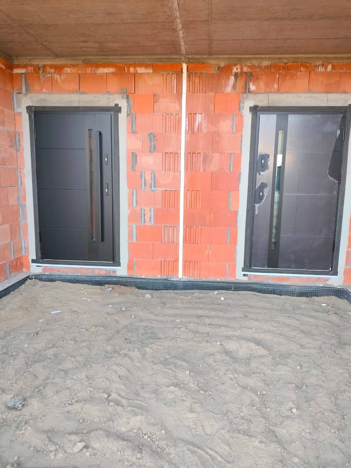 Drzwi Wikęd Kolor czarny mat