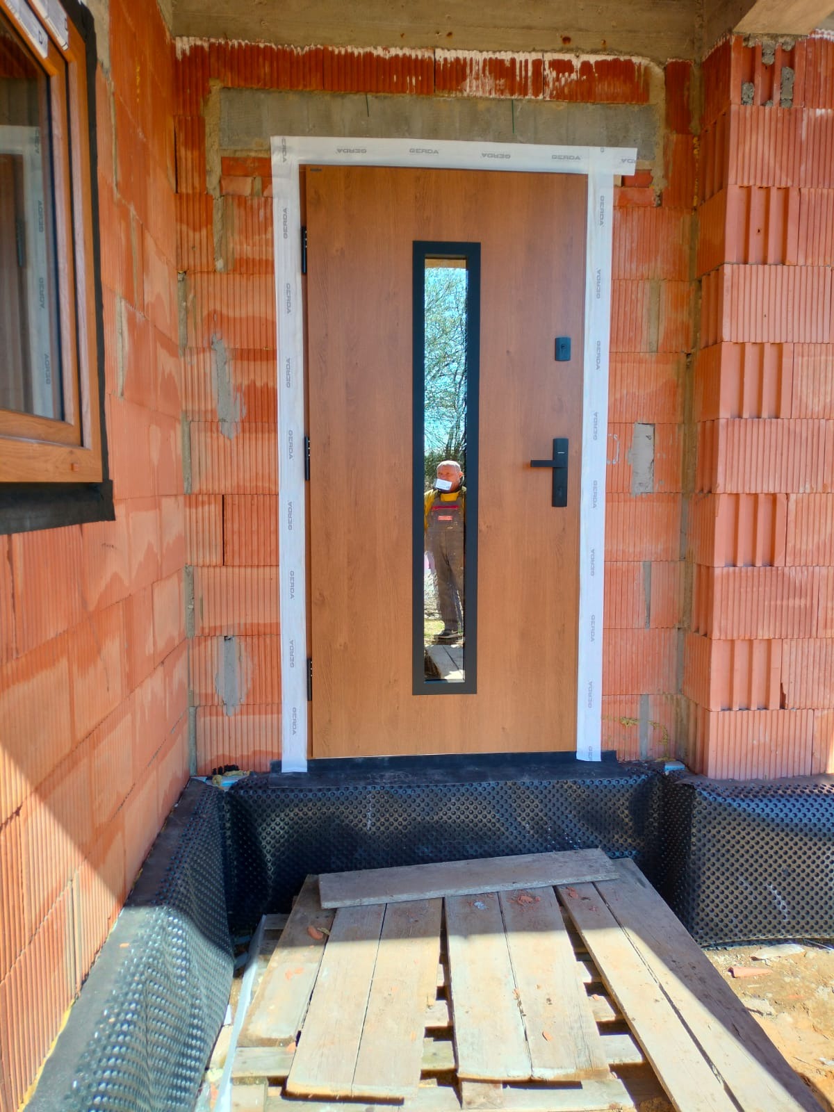 Drzwi Wikęd, kolor winchester