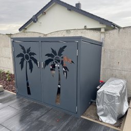 Mat-Spaw Mateusz Nóżka - Aluminiowa szafa na osprzęt basenowy