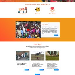 Strona internetowa stworzona dla Network For Better World - organizacji non-profit związanej z misjami.
Zachęcam do obejrzenia strony live:
https://n4bw.org.uk/