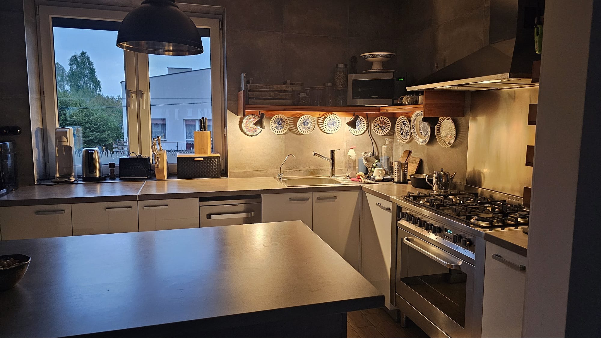 kuchnia po sprzątaniu :)