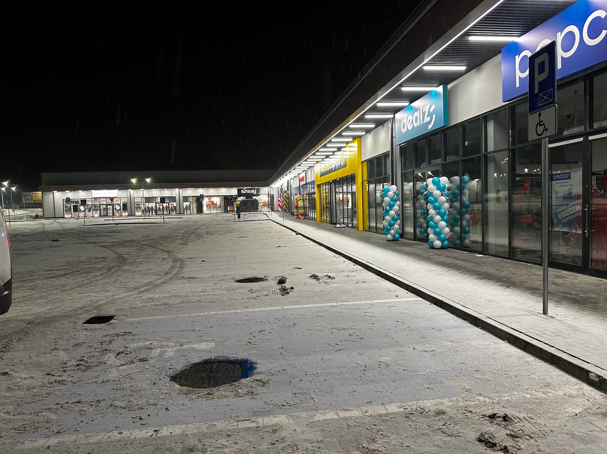 Galeria Handlowa - zasilanie, instalacja elektryczna, SSP, Oświetlenie terenu