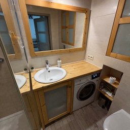 Renowacja blatu szafki 