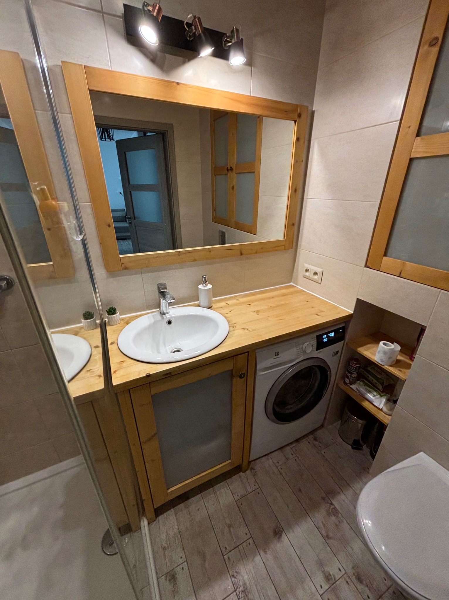 Renowacja blatu szafki