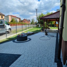 Układanie kostki brukowej Kęty 1