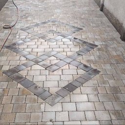 Układanie kostki brukowej Będlewo 3