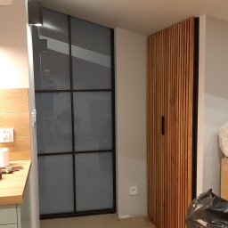 Forti - Szafa wnękowa drzw z lameli dębowych