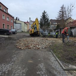 Układanie kostki brukowej Sławno 2