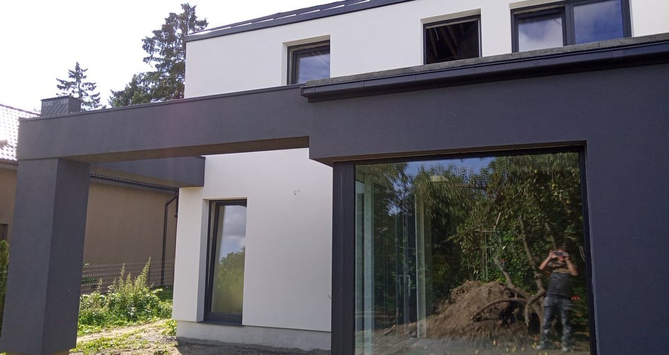 Budynek mieszkalny stan surowy otwarty + elewacja Słupsk