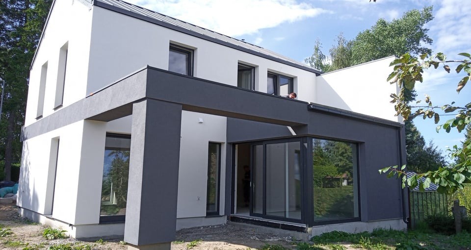 Słupsk stan surowy otwarty elewacja