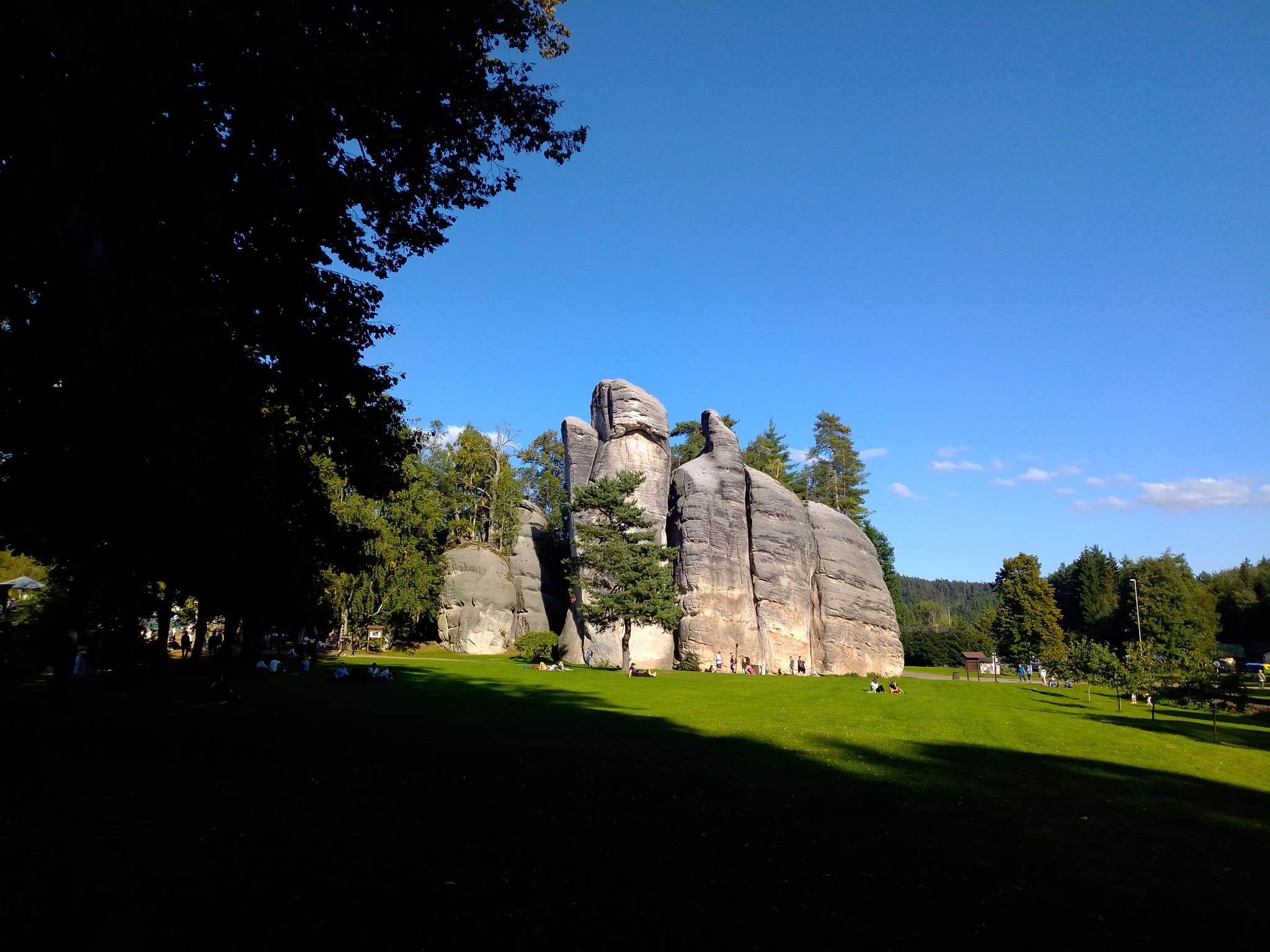 Skalne Miasto w Czechach.