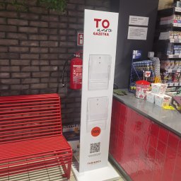 Wykonanie stojaków dla sieci Torimpex