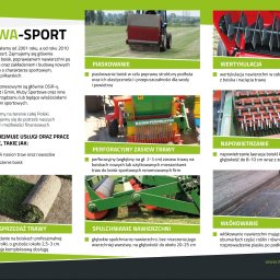 JACEK KULPEKSZA MURAWA-SPORT - Zwinięty rulon świeżej, soczystej darni na tle ziemi, gotowy do rozłożenia na boisku sportowym.