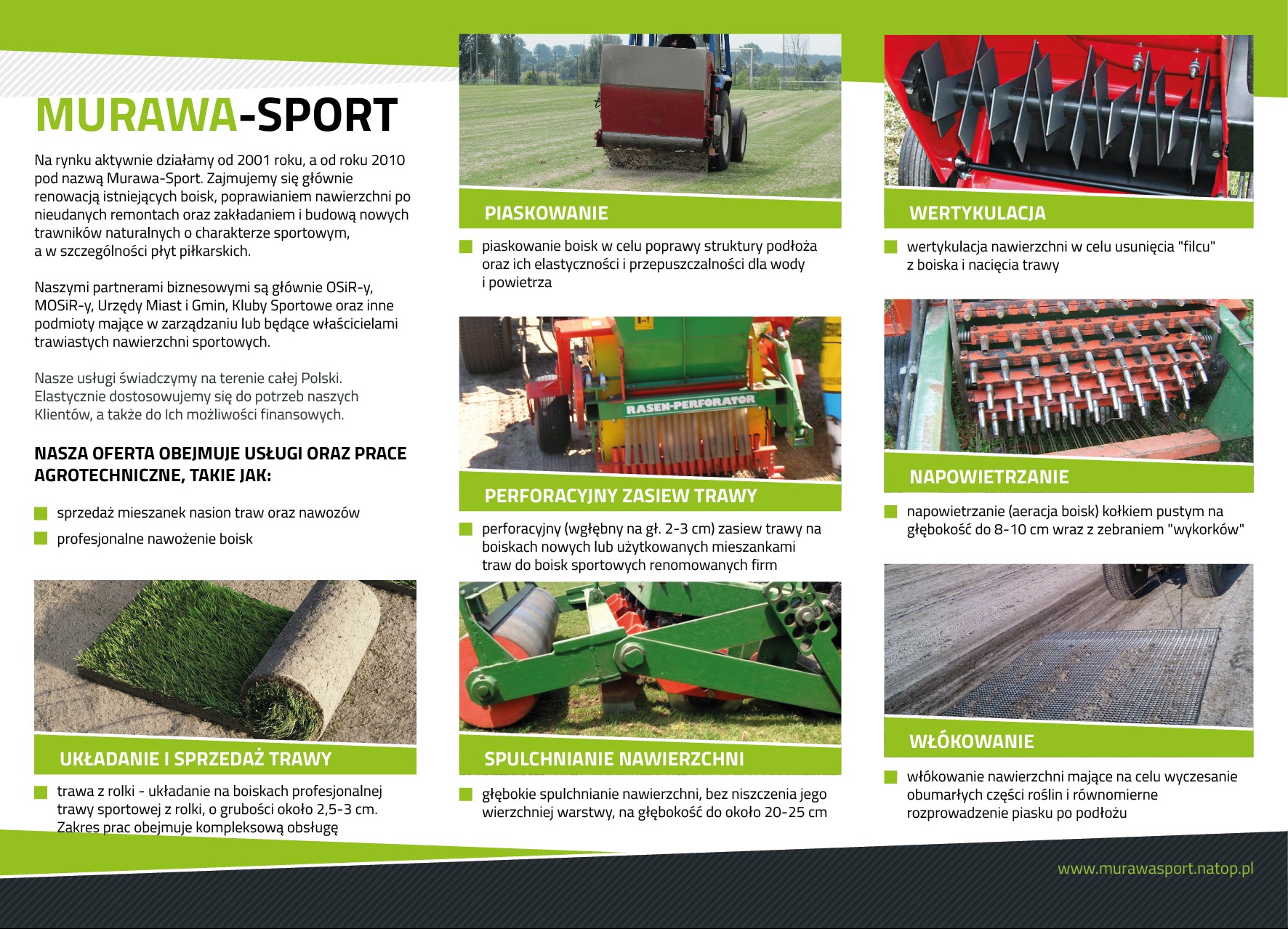 Zwinięty rulon świeżej, soczystej darni na tle ziemi, gotowy do rozłożenia na boisku sportowym.