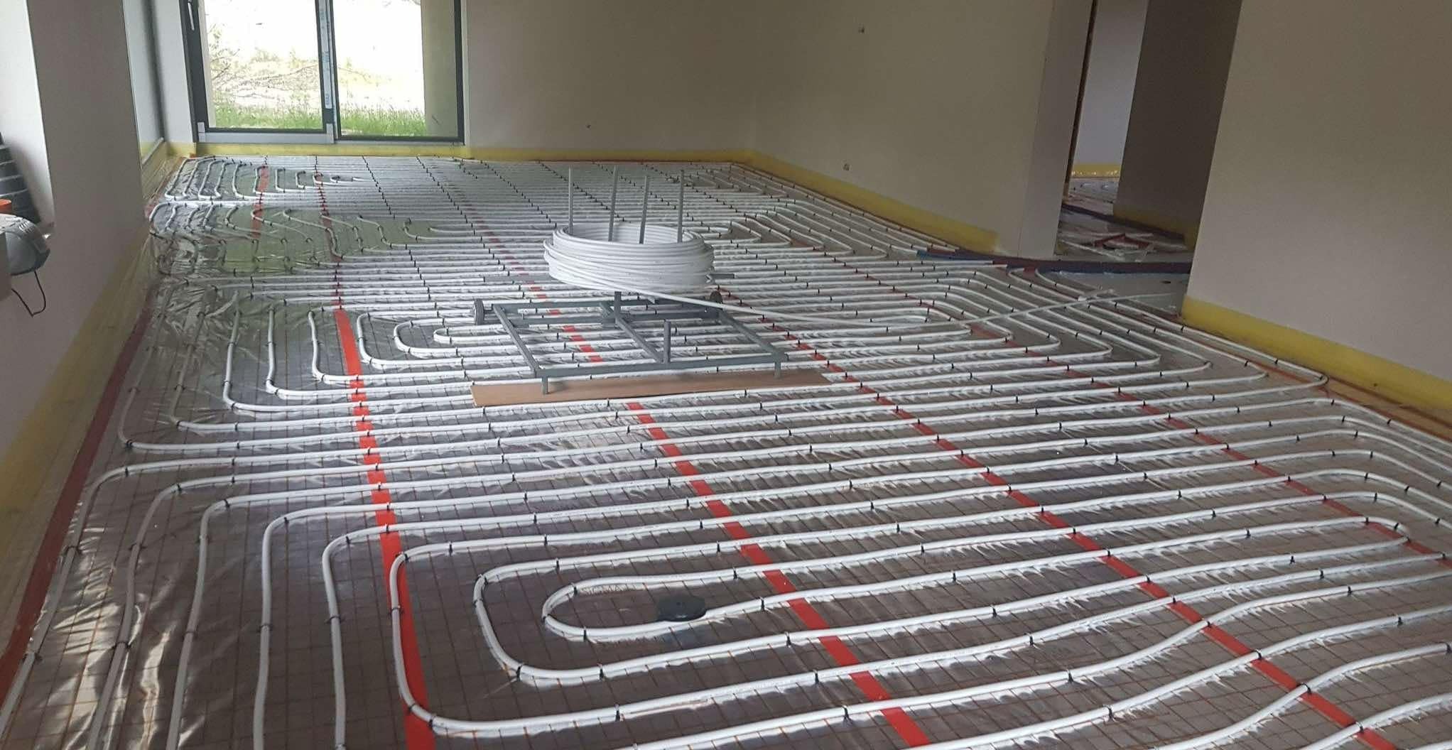 Instalacja podłogowa w domku jednorodzinnym