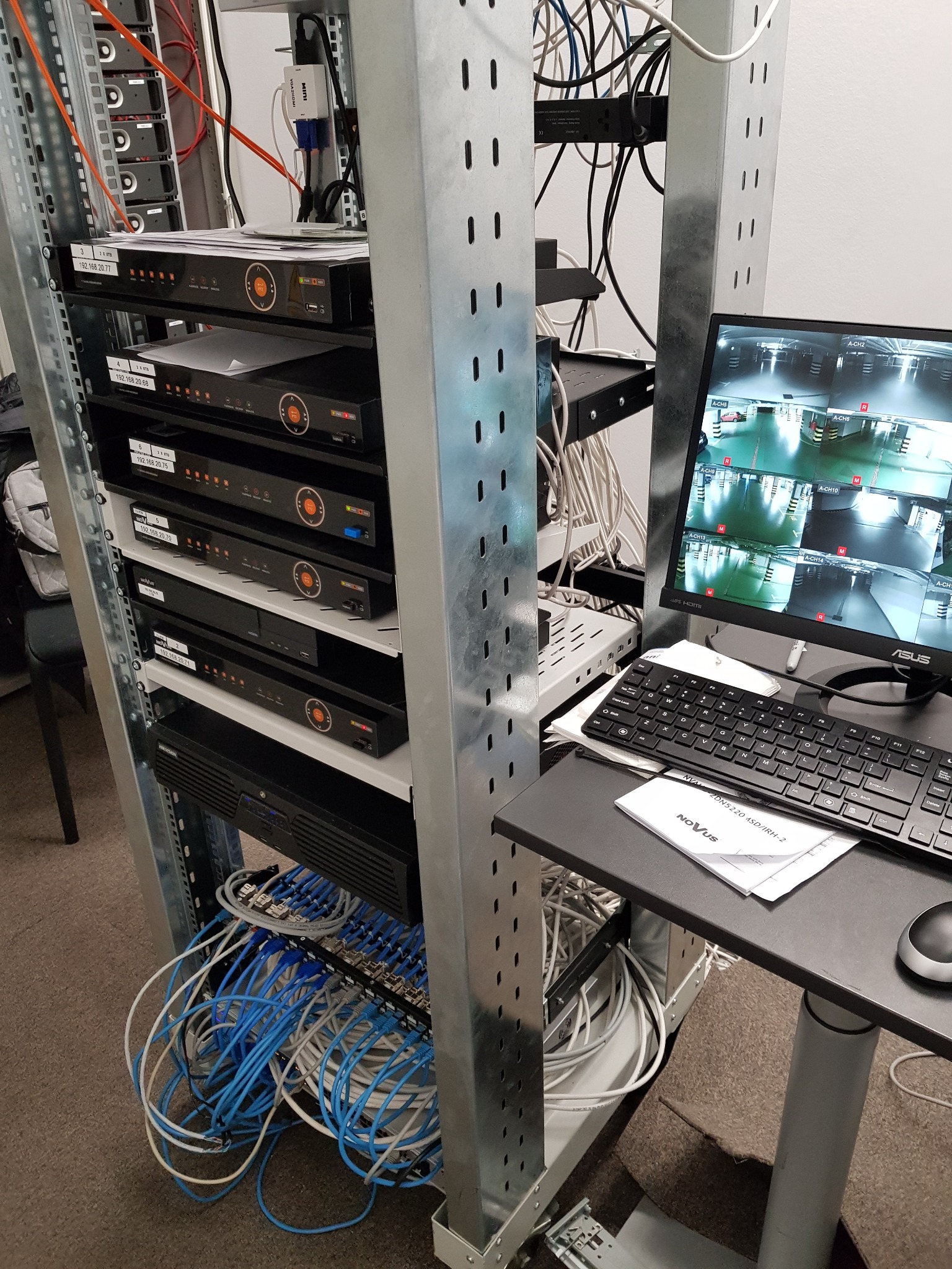 System monitoringu CCTV