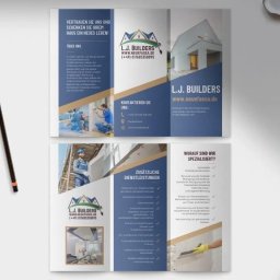 Piece of graph - studio graficzne - Projekt wizytówki dla firmy budowlanej w Niemczech