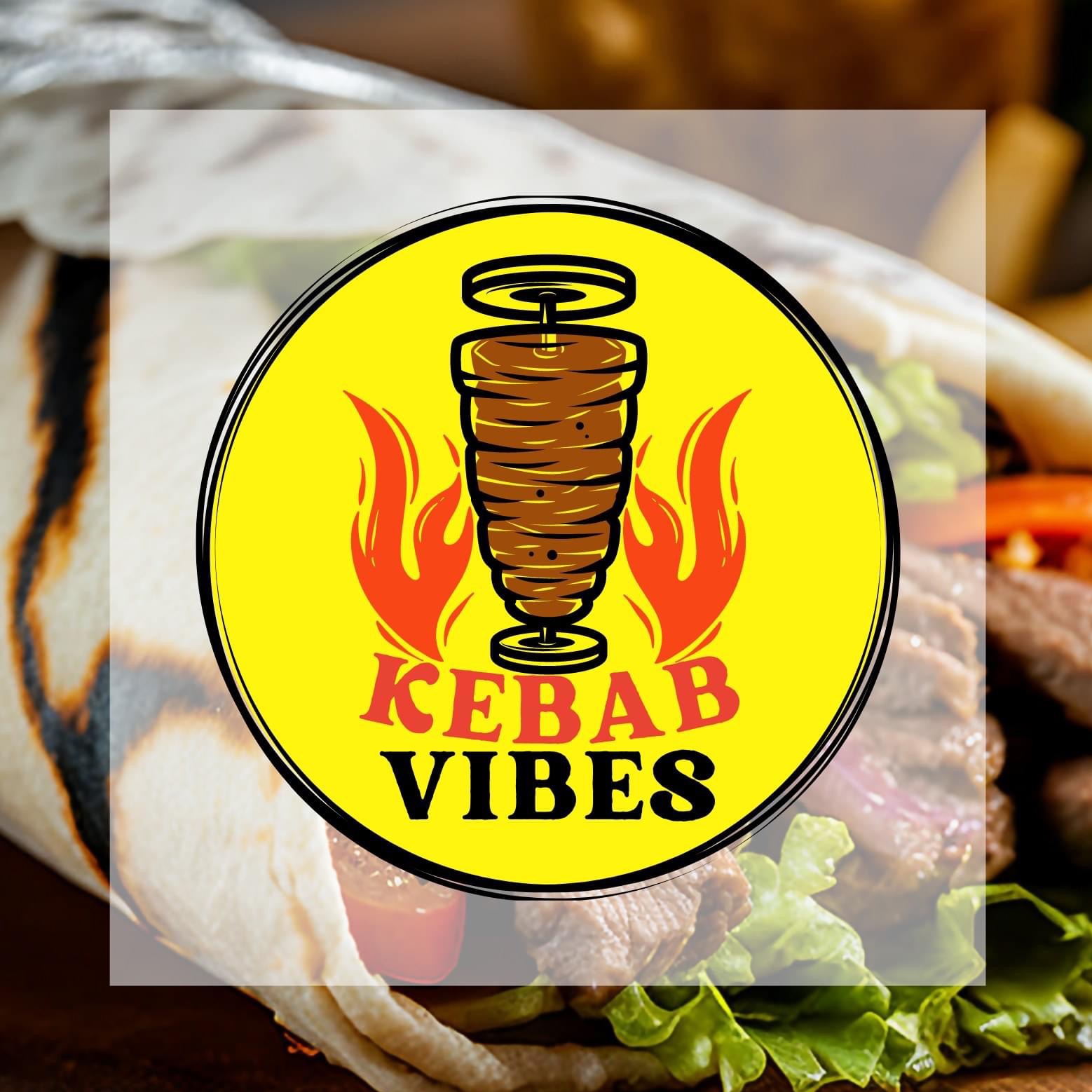 Logo restauracji z kebabem