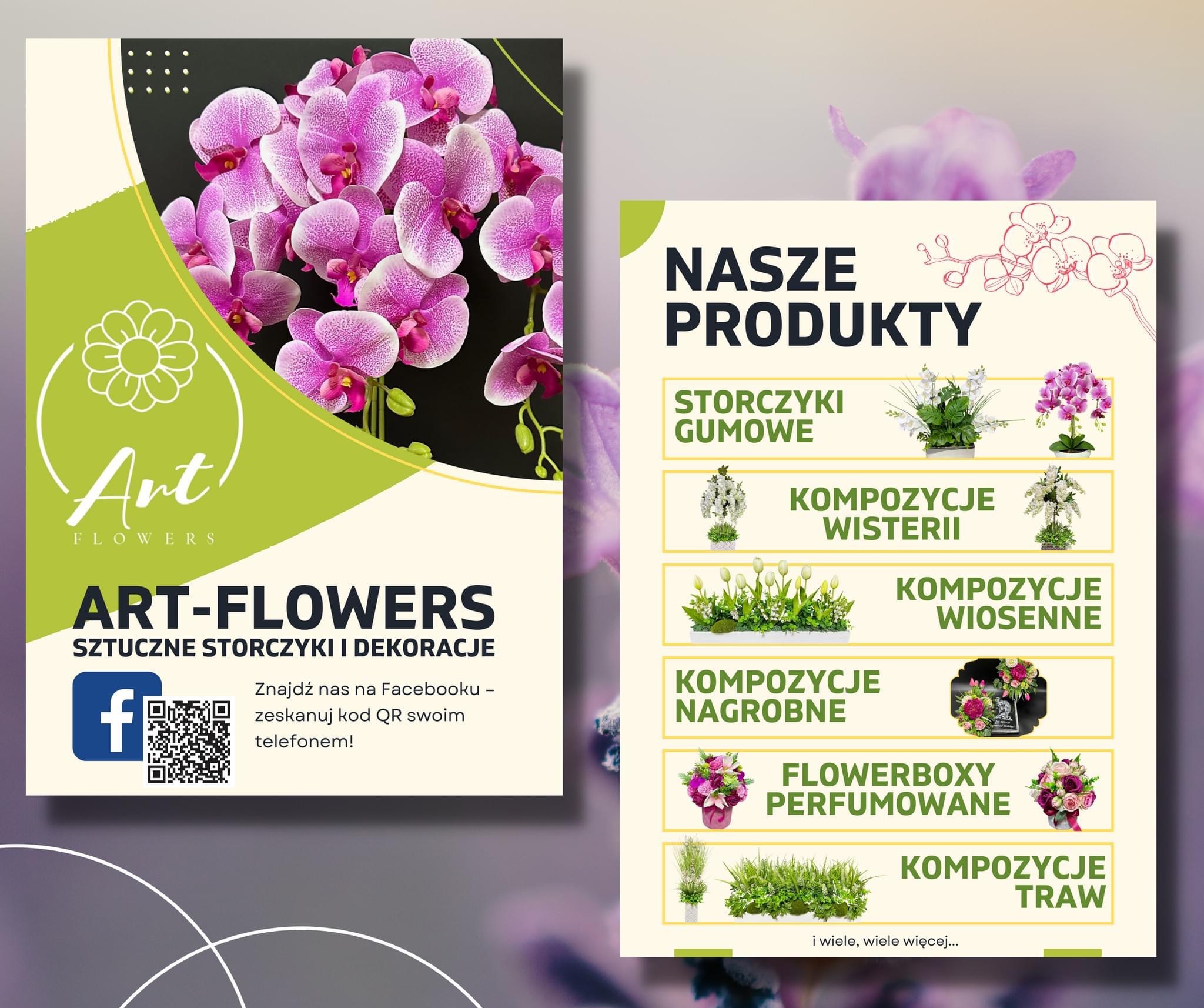 Projekt ulotki dla sklepu internetowego