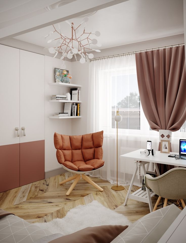 Projekt sypialni dla nastolatki