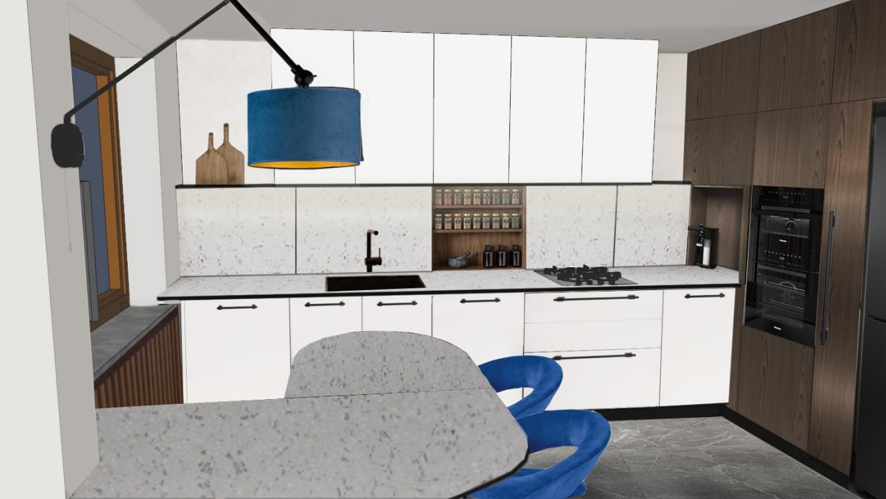 Kolaż wstępny kuchni