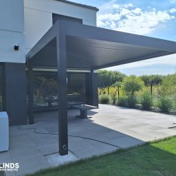 Rollblinds Sp. z o.o. - Pergola lamelowa z rozsuwanym dachem Pinela Deluxe Plus