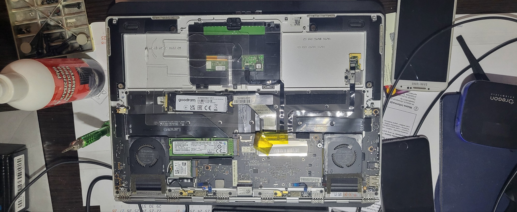 Wymiana Dysku Lenovo