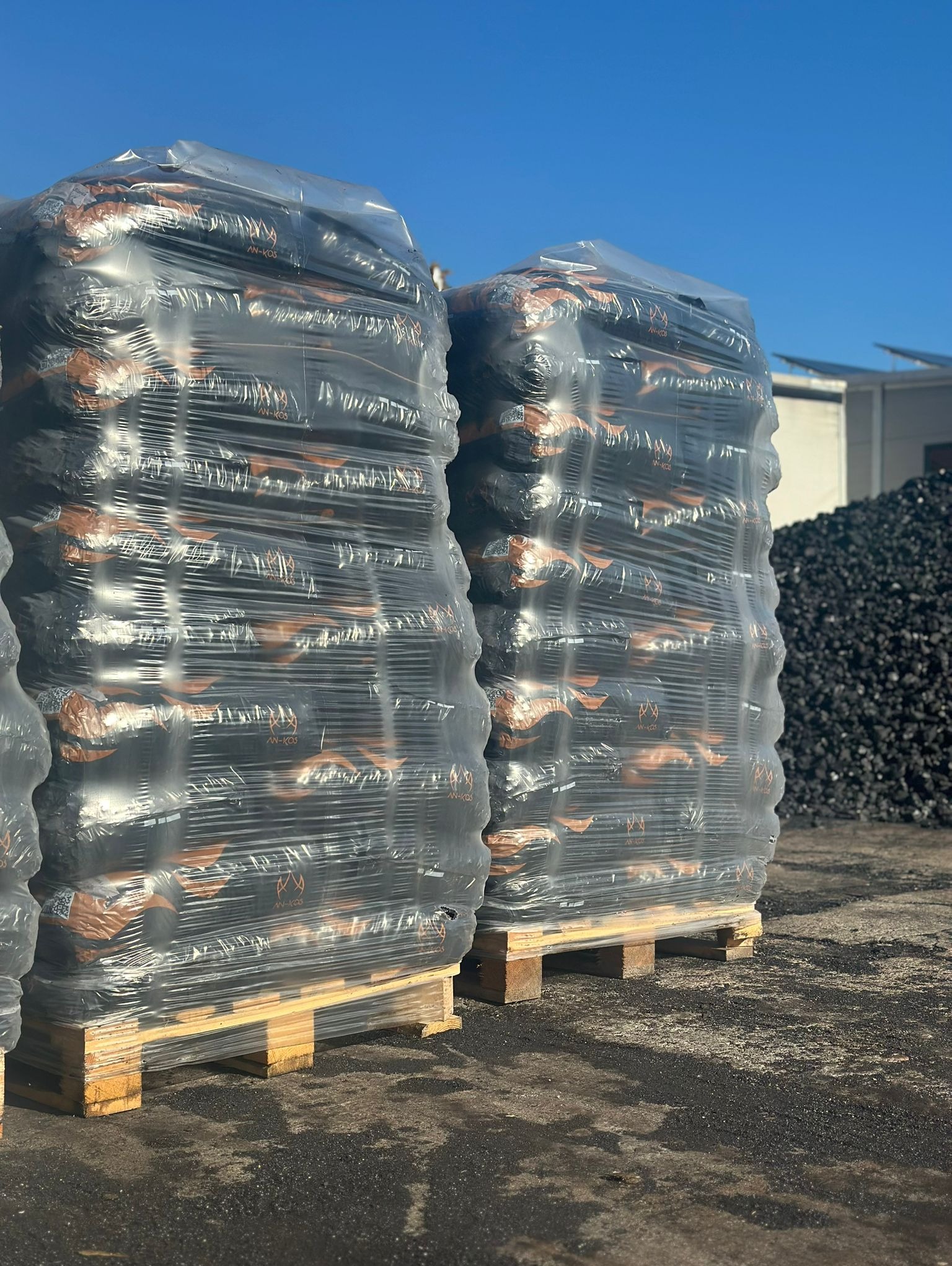 Ekogroszek workowany.