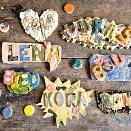 WARSZTATY CERAMICZNE: komiksowe imię ceramiczne
