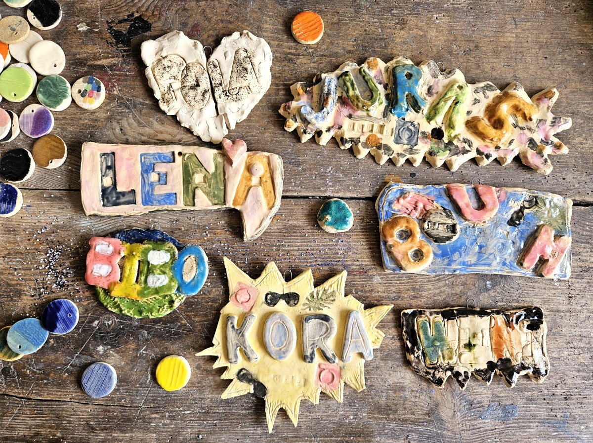 WARSZTATY CERAMICZNE: komiksowe imię ceramiczne