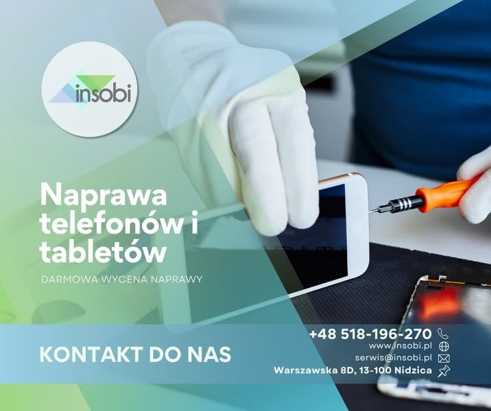 Naprawa telefonów i tabletów.