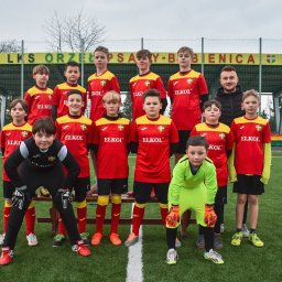 Drużyna LKS Orzeł Psary Babienica w strojach marki JOMA