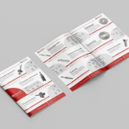 Ulotka dla firmy zajmującej się frezami