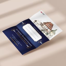 Joanna Stawowy - Projekt zaproszenia na Narodowe Czytanie na Zamku Korzkiew