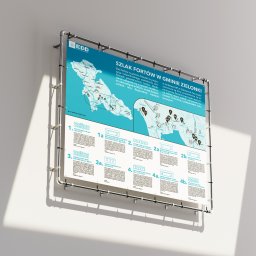 Joanna Stawowy - Mapa szlaku fortów w Gminie Zielonki