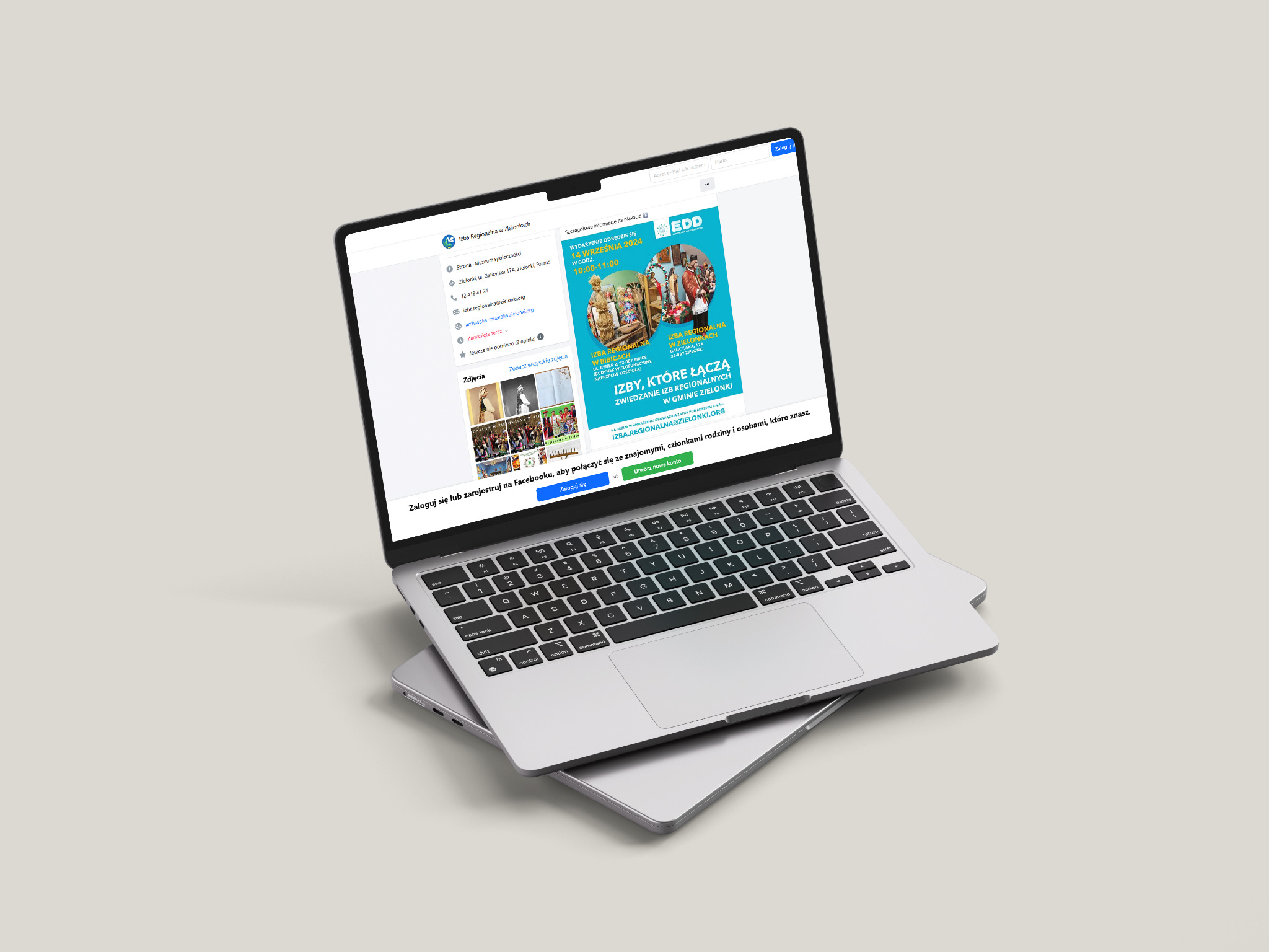 Posty na social media