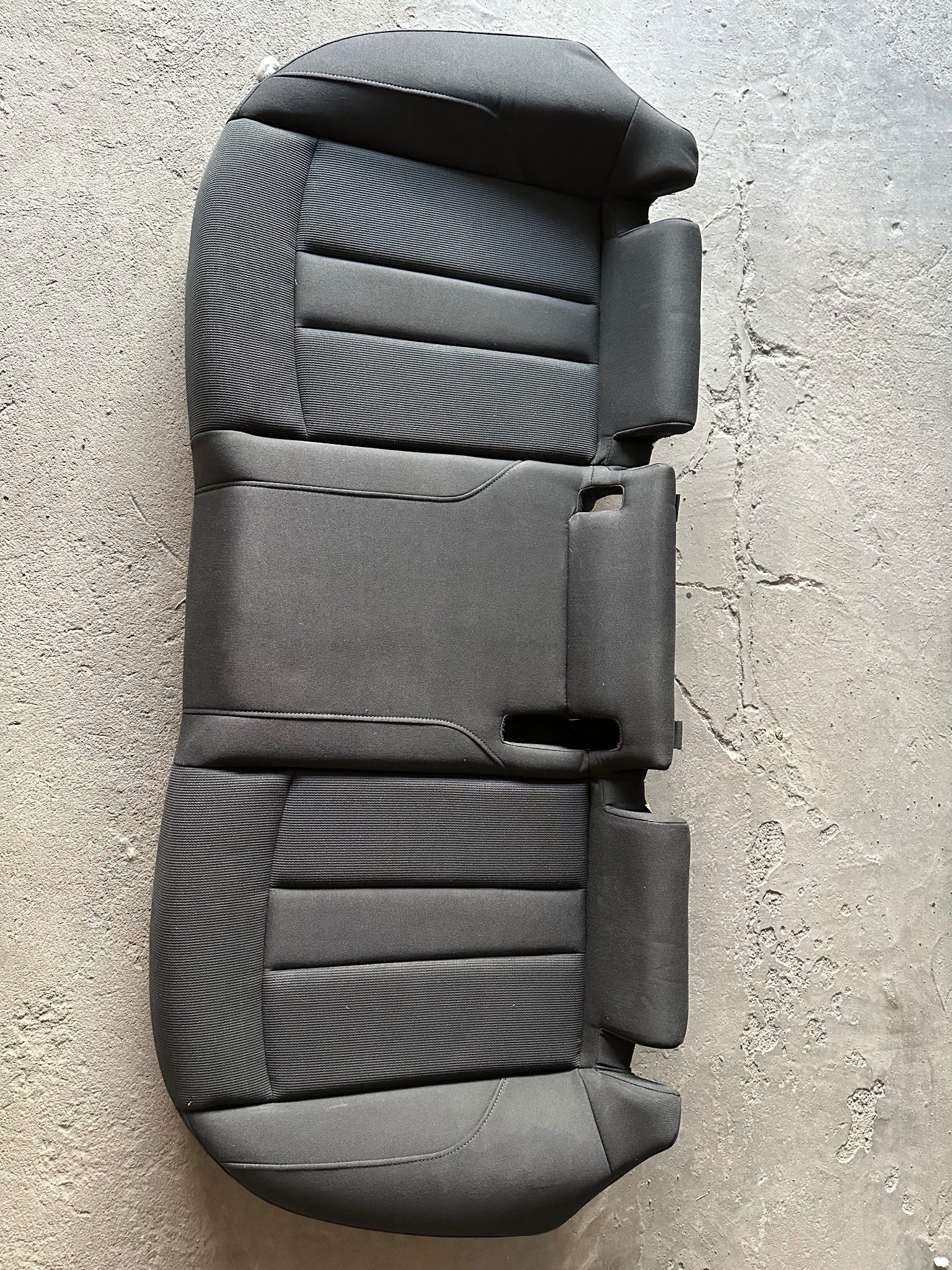 wygląd po wypraniu tylnej kanapy