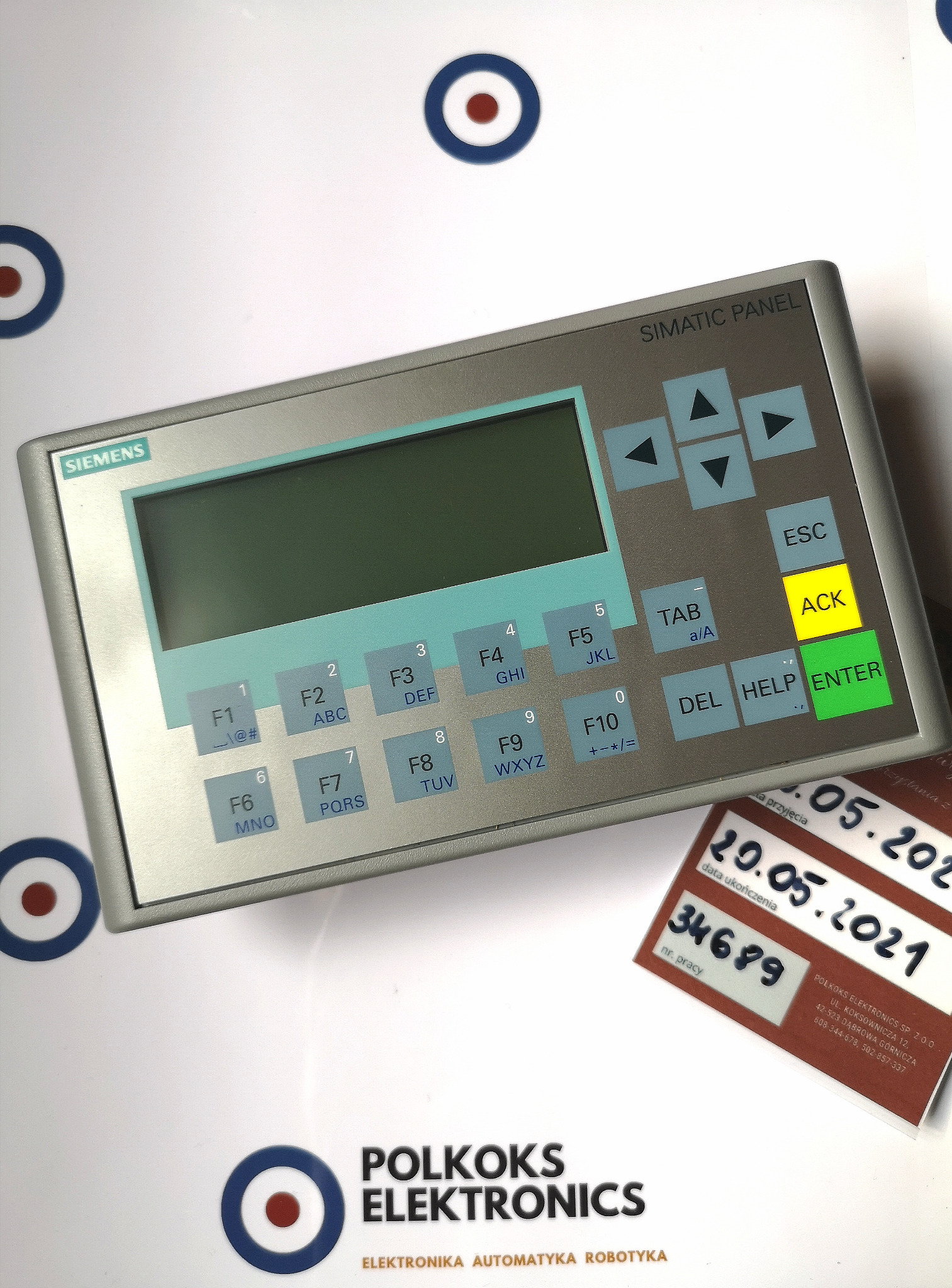 Naprawa Paneli operatorskich.