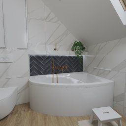 Studio Projektowe Decorfun - Łazienka Węgrzce Wielkie