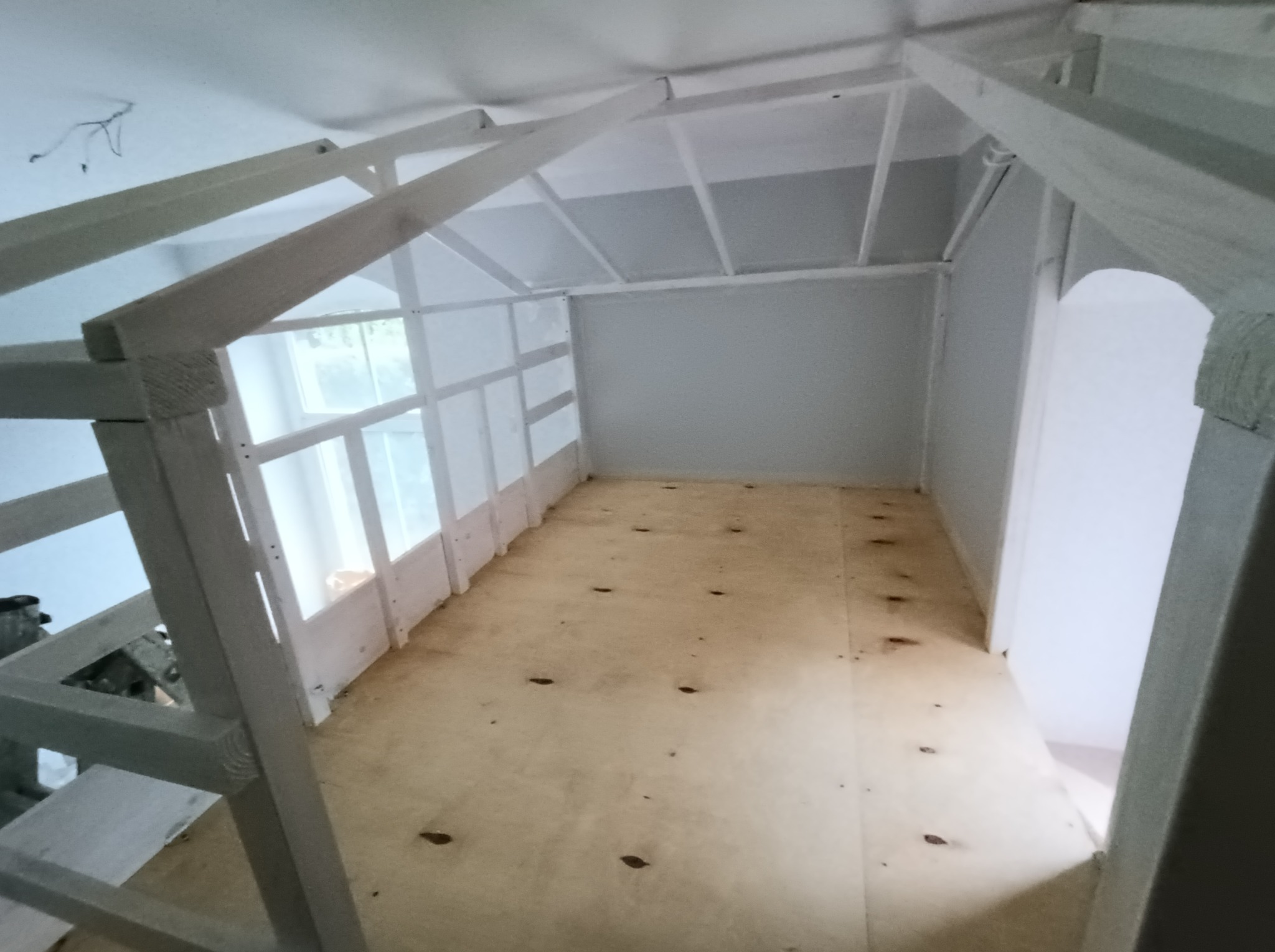 Domek dla małej księżniczki w mieszkaniu