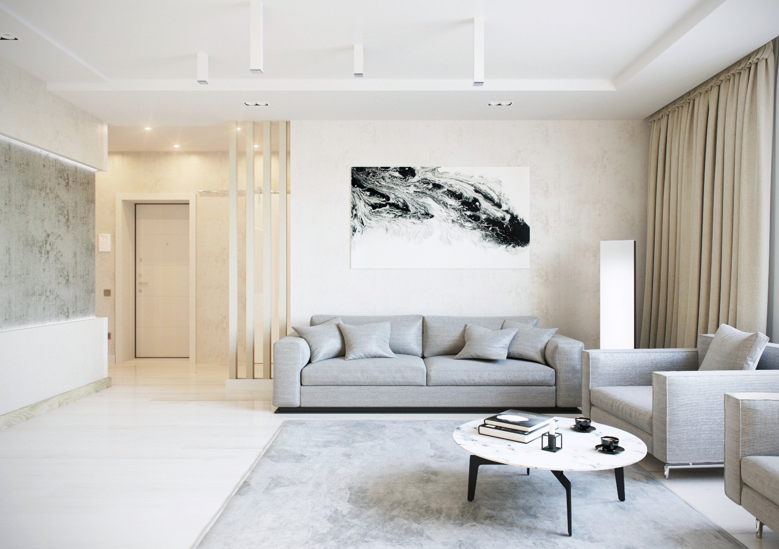 Mieszkanie w nowoczesnym stylu. 94 m2