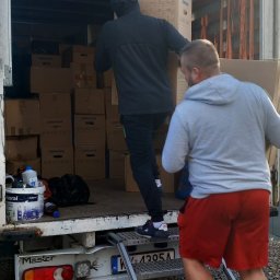 Zdjęcie wykonane podczas jednej z Przeprowadzek w Warszawie