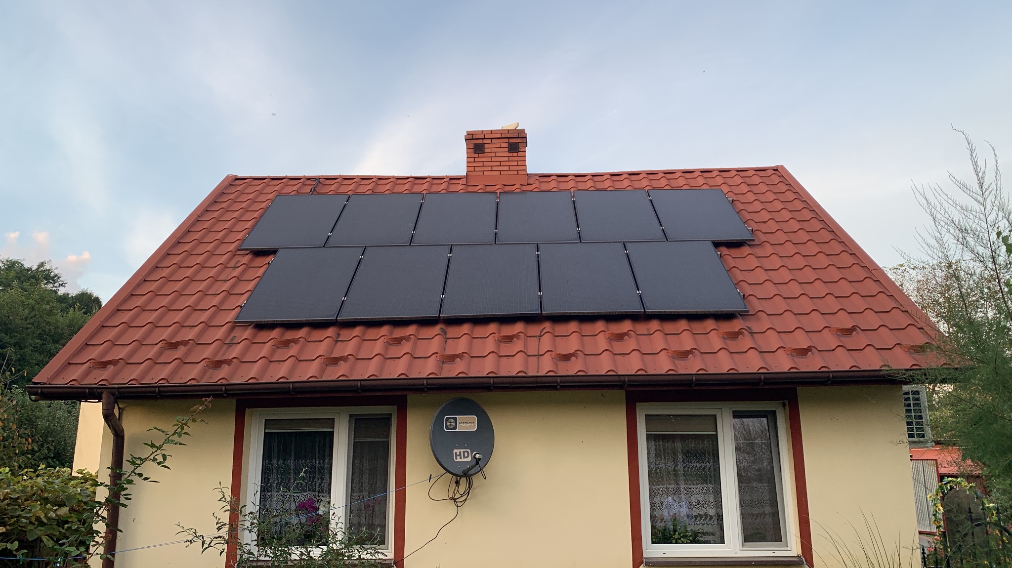 Instalacja PV - 4,07 kw Brzostków (Świętokrzyskie, Nowy Korczyn)