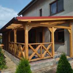 Pergola drewniana Milicz 4