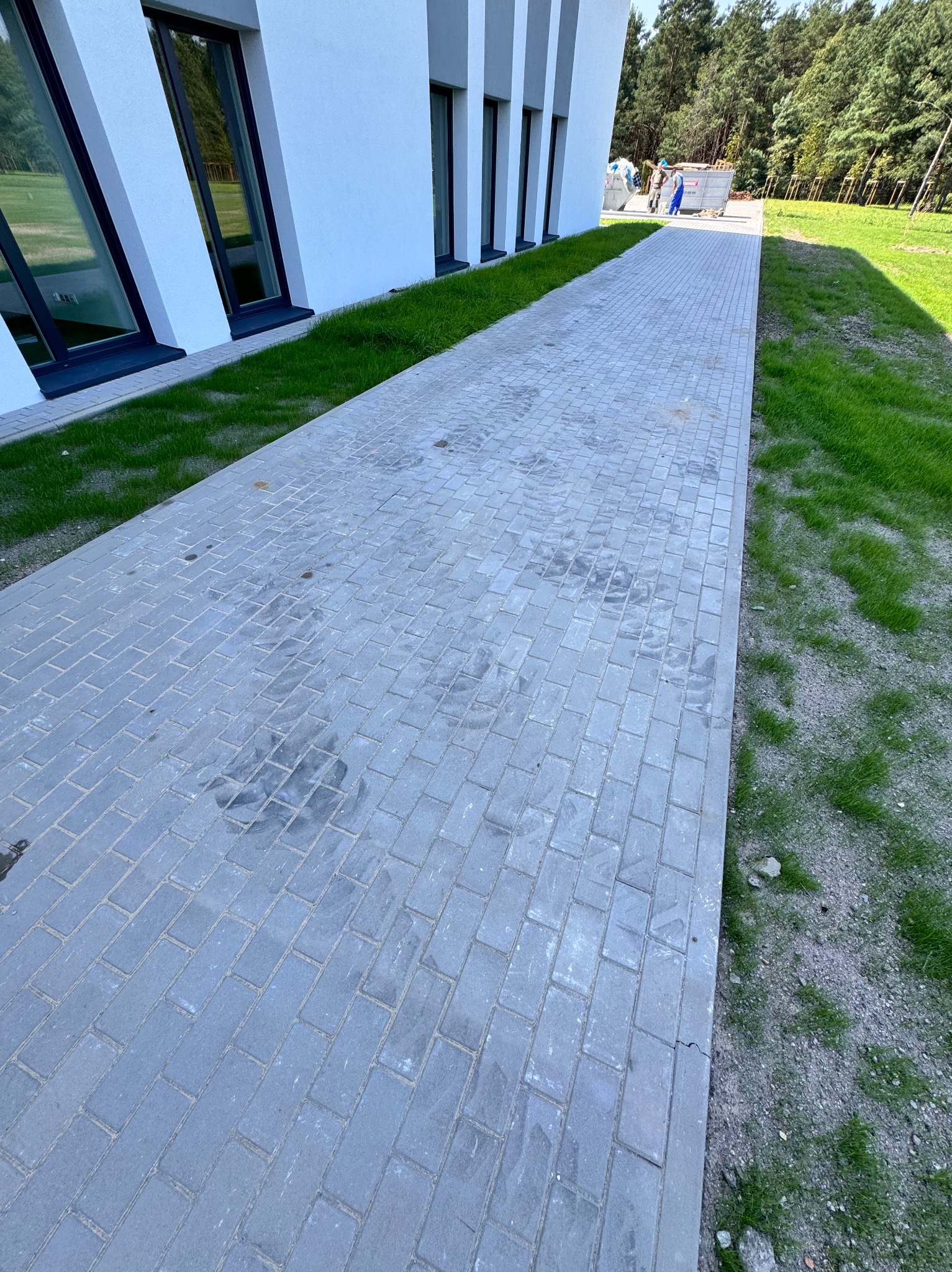 Czyszczenie kostki brukowej