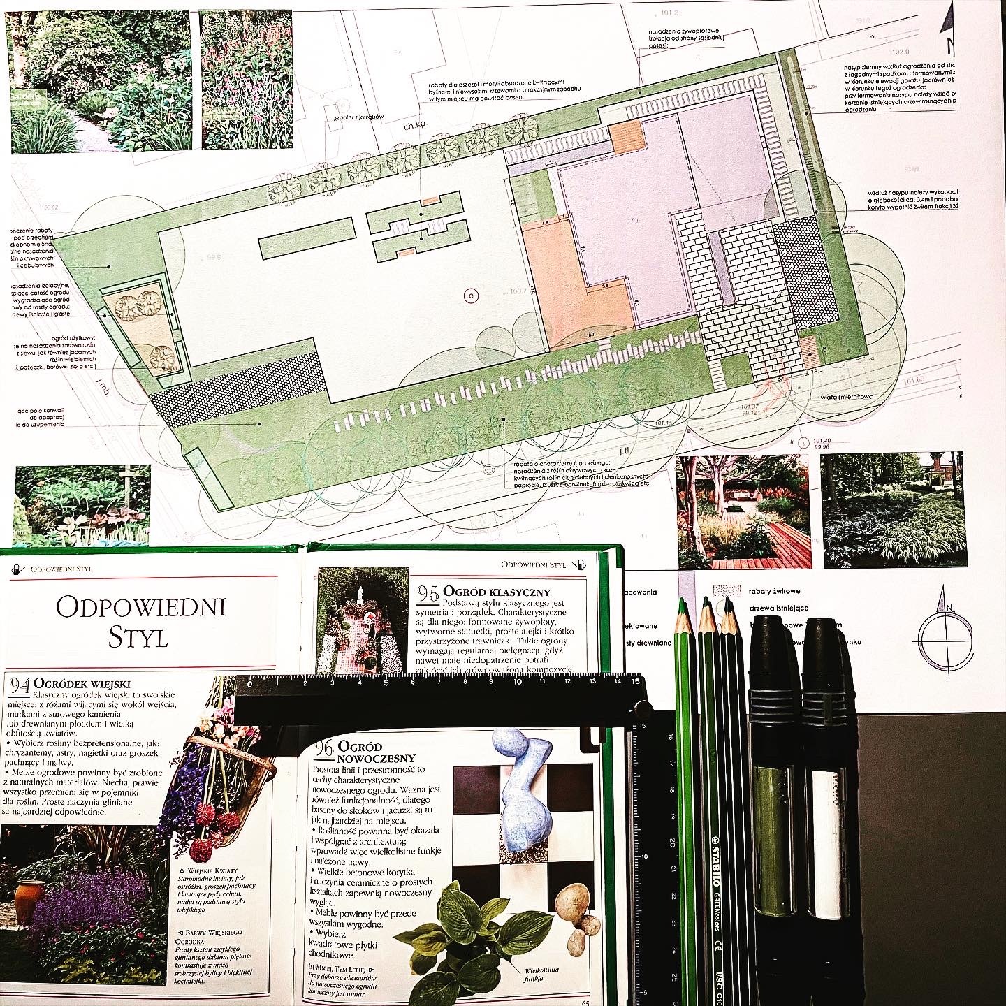 Projekt zagospodarowania terenu, Kanie