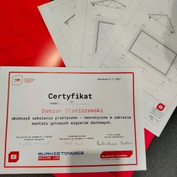 Wymiana dachu Laskowice 2